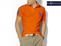 polo ralph lauren hommes pas cher tee shirt mode orange bleu,polo paris ralph lauren tee shirt original